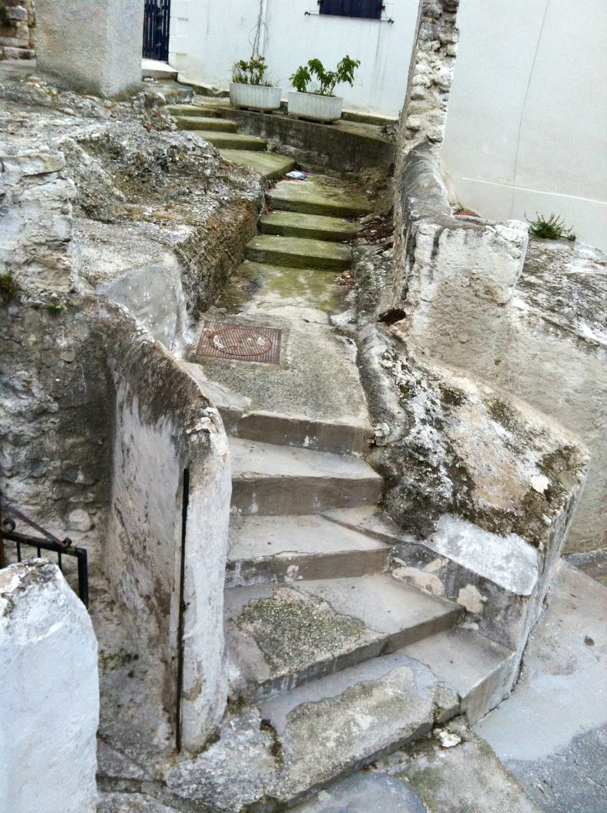 The stairs in Peschici