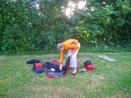 Setting up our house